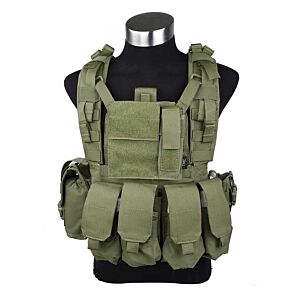 TMC giubbino tattico RRV vest set (verde)