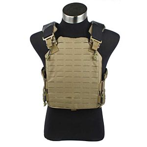 TMC giubbino tattico STRANDHOGG plate carrier coyote brown