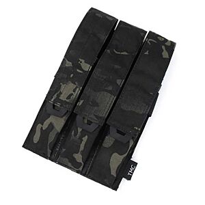 TMC tasca porta caricatore triplo per smg (multicam black)