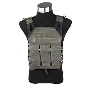 TMC giubbino tattico N jump plate carrier foliage green