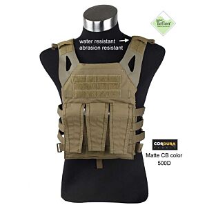 TMC giubbino tattico N jump plate carrier coyote brown