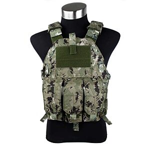 TMC giubbino tattico 94K plate carrier con 3 tasche (aor2)