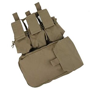 TMC pannello schienale modulare con tasche (coyote brown)