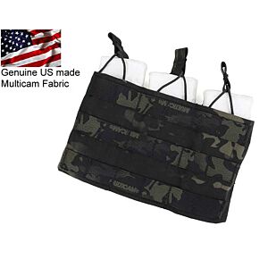 TMC tasca tripla aperta porta caricatore fucile (multicam black)