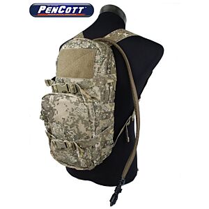 TMC zaino modulare assault pack con hydra bag (Pencott badlands)