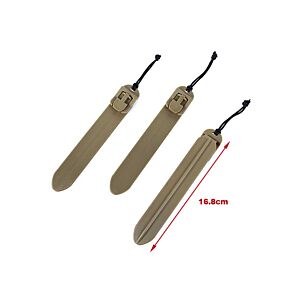 TMC QD clip set per attacchi molle (coyote brown)