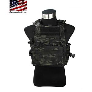 TMC giubbino tattico AEO plate carrier (multicam black)