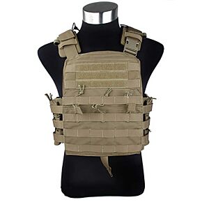 TMC giubbino tattico molle NC plate carrier (coyote brown)