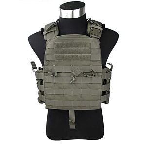 TMC giubbino tattico molle NC plate carrier (ranger green)