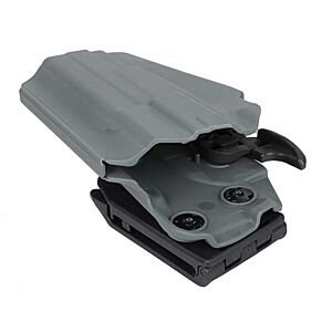 TMC fondina rigida 5x79 compact per pistola tipo glock/hk/mp9 (wolf grey)
