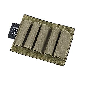 TMC pannello porta cartucce cal.12 con posteriore in velcro (tan)