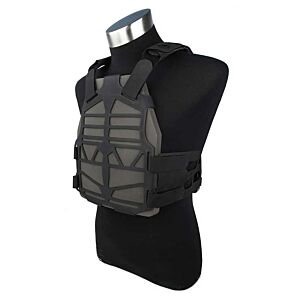TMC giubbino tattico Frame plate carrier con dummy plastic plate (nero)