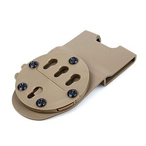 TMC attacco DROP pistol sgancio rapido per fondina rigida 5x79 (coyote brown)