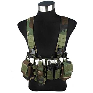 TMC Pettorina D-mittsu chest rig (woodland)