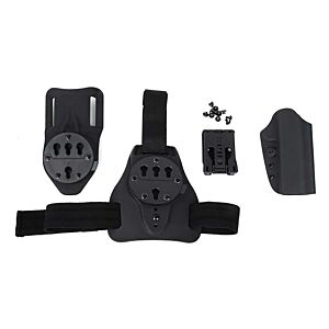 TMC fondina rigida in KYDEX full set per pistola tipo M1911 (nera)