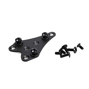 TMC aluminum adapter hanger for polymer holster (black)
