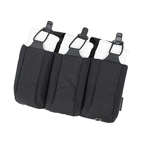TMC tasca tripla porta caricatore m16 per tattico frame Plate carrier (nera)