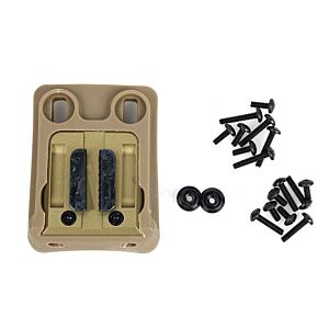 TMC plate mount for DPAM device (dark earth)