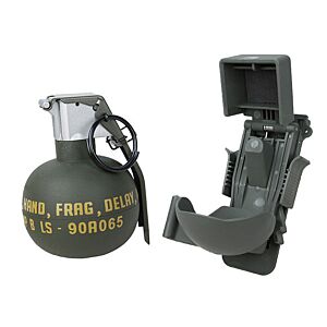 TMC Set granata m67 con molle case decorativa (verde)