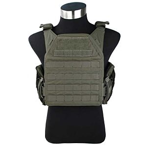TMC giubbino tattico FPC plate carrier (ranger green)