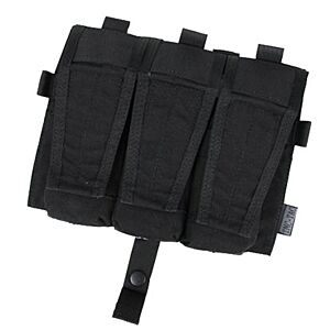 TMC pannello porta tre caricatori per tattico AVS/JPC (nero)