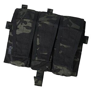 TMC pannello porta tre caricatori per tattico AVS/JPC (multicam black)