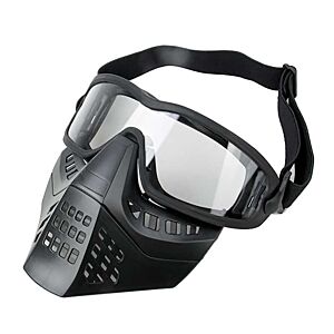 TMC occhiali tattici con facciale removibile IMPACT ANSI z87.1 (neri)