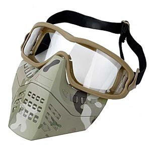 TMC occhiali tattici con facciale removibile IMPACT ANSI z87.1 (multicam)