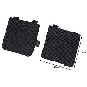 TMC tasche porta piastre laterali MT style (nere)