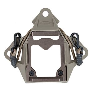 TMC piastra porta visore SKELETON SFIRE style per elmetti (coyote brown)
