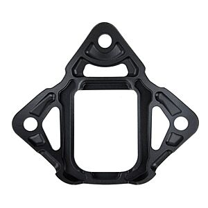 TMC piastra porta visore NVG OPS Skeleton style per elmetti (nero)