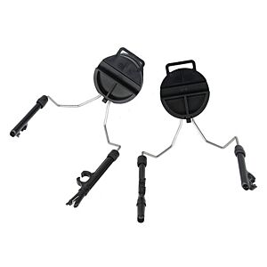 TMC braccetti adattatori elmetto per cuffie Peltor (stainless)