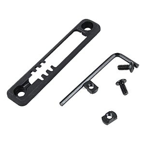 Tmc slitta con porta remoto per astine M-LOK (nera)