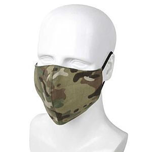 TMC mascherina facciale con vano porta chirurgica (multicam)