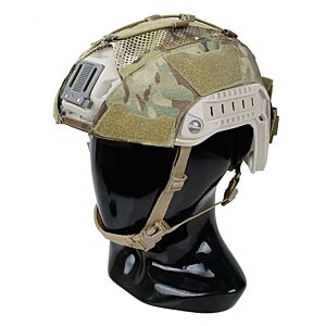 TMC copri elmetto AG style con battery case (multicam)