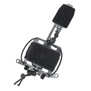 TMC tasca BATTERY FRAME per elmetti velcrata (nera)