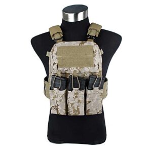 TMC Giubbino FCV five airsoft plate carrier (aor1)