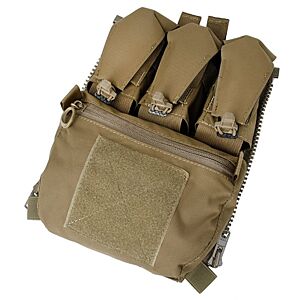 TMC pannello schienale BG style con tasche per FCV vest (coyote brown)