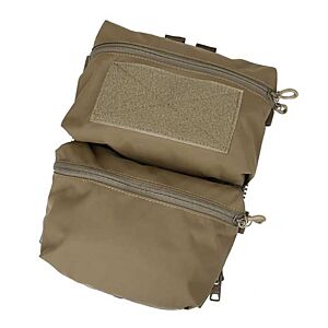 TMC pannello double pouch panel per tattico FCV (coyote brown)