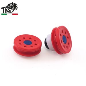 TopMax Testa pistone REDPOWER con fori radiali e cuscinetto in DELRIN – TPRPWMM-D