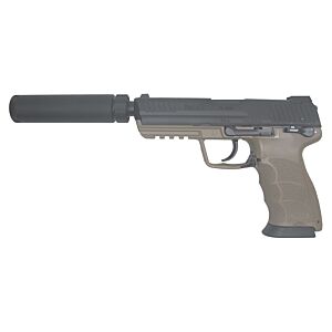 Marui pistola a gas H45 tactical con silenziatore (tan)