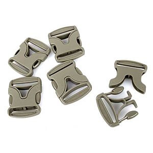 TMC set 5pz clip UTX di ricambio (dark earth)
