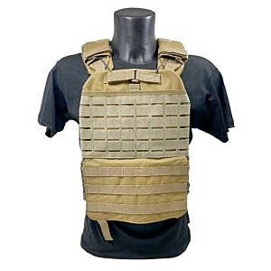 Wosport giubbino tattico plate vest 2.0 (tan)
