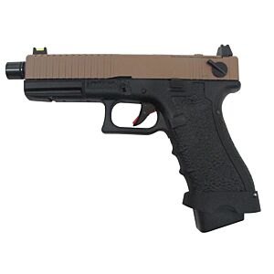 Vorsk pistola a gas g18 Custom full metal (nera/tan)