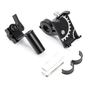 Wadsn adattatore picatinny con braccetto per smartphone (nero)
