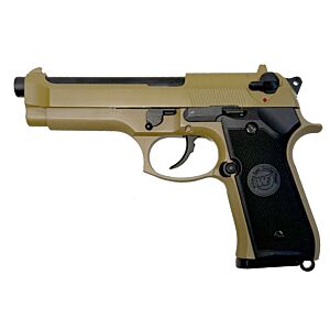 We pistola a gas M92 full metal (tan)