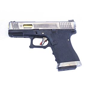 We g19 FORCE CUSTOM full metal gas pistol black (sv/gold)