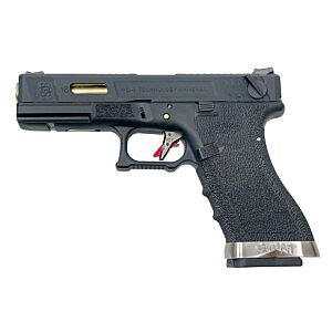 We G18 FORCE CUSTOM full metal gas pistol black (bk/gold)