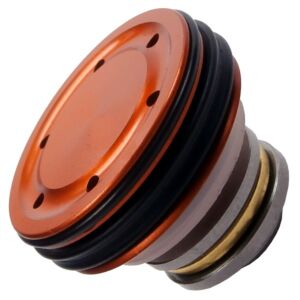 Fps testa pistone X-ring in ergal doppio oring con cuscinetto per fucile elettrico