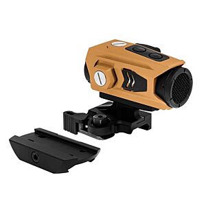 JJ airsoft ottica XTSW T043 dot con Low & Cantilever mount (arancione)